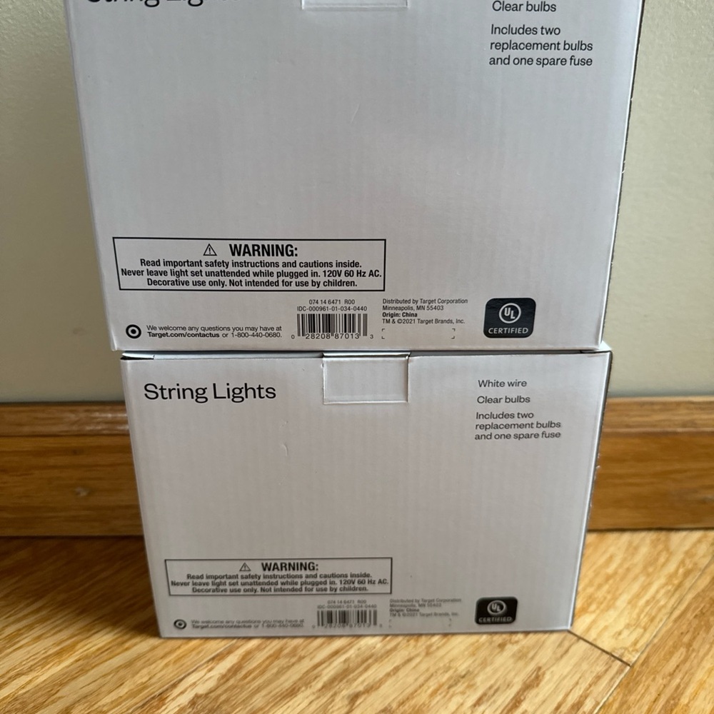 Room Essentials White String Lights - Picture 2 of 2